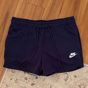 Nike Dark Blue Athletic Shorts
